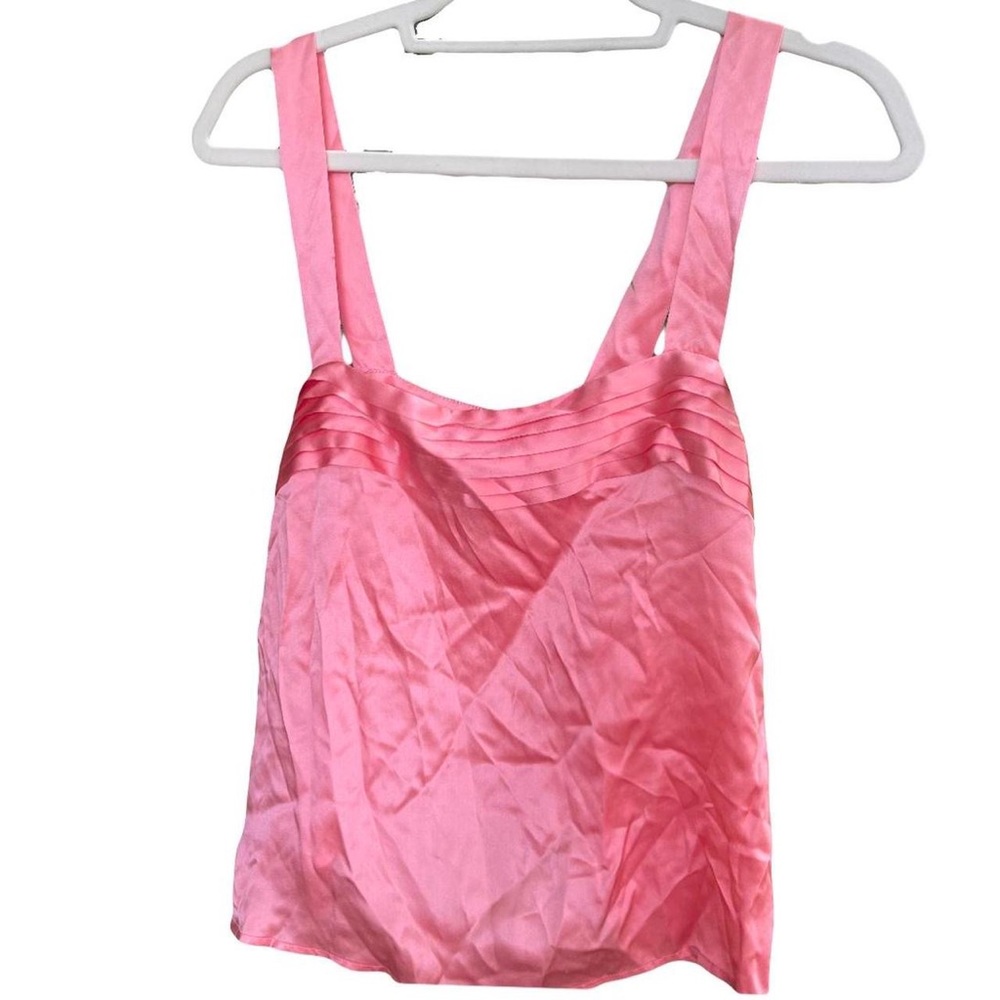 Silk Pink Vintage Tank Top